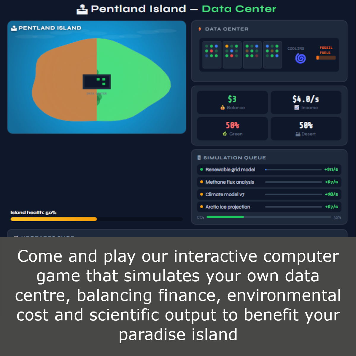 data centre game